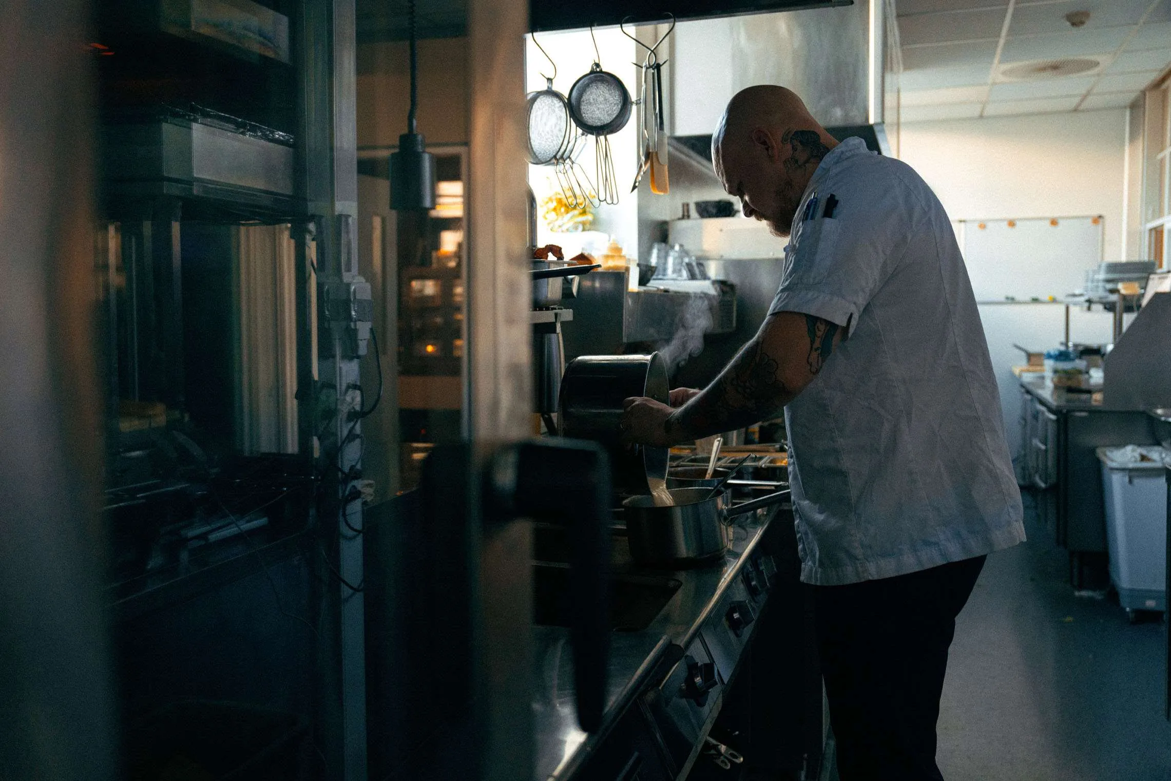 chef cooking in the kitchen
